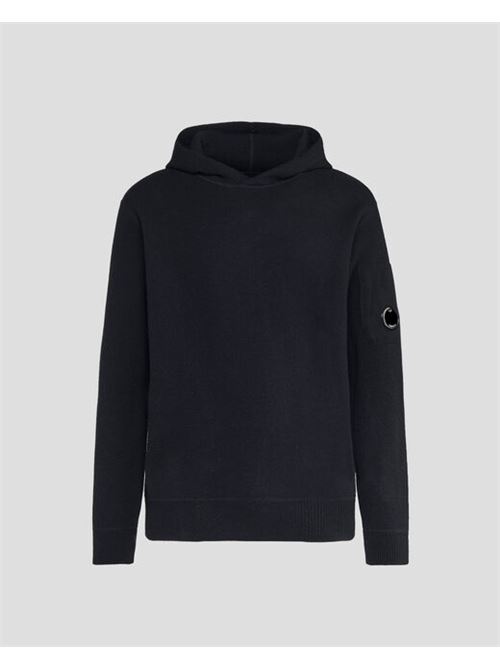 lambswool hoodie C.P. COMPANY | CMKN091A-005504A999